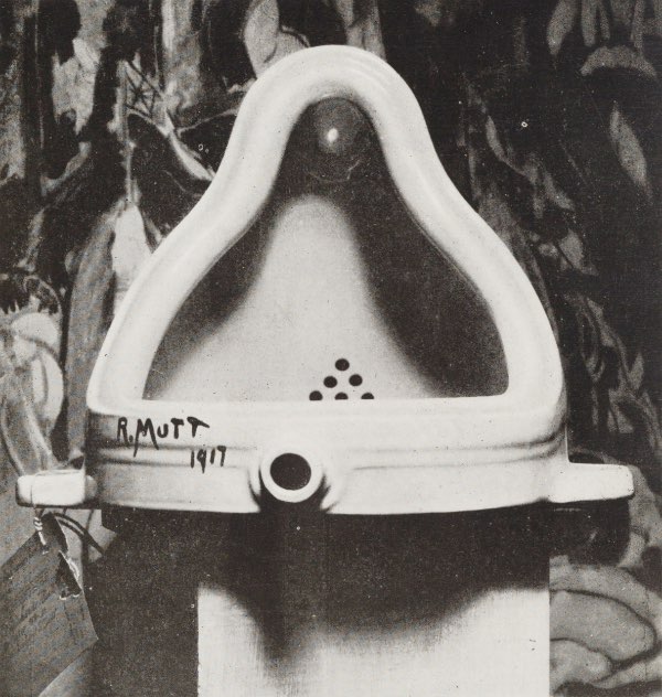 マルセル・デュシャン「泉」(1917年)